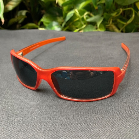 Italian Bollé Bolle Orange Tangerine Sunglasses Case Silk Cleaning Cloth Glam - Picture 2 of 14